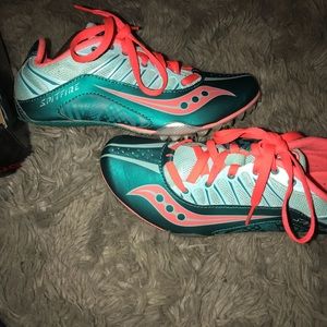 Saucony Racing spikes. Women’s spitfire 3